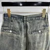 PFNW High Quality Japanese Vintage Straight Drag Washed Jeans Gradient Spring 2025 New Denim Long Pants Casual Trousers 28W5912 4