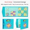 Sudoku Game 4 in 1 Magnetic Wooden Sudoku Game Book Preschool Early Learning Kids Educational Math Toy Puzzle Gift Sudoku 3