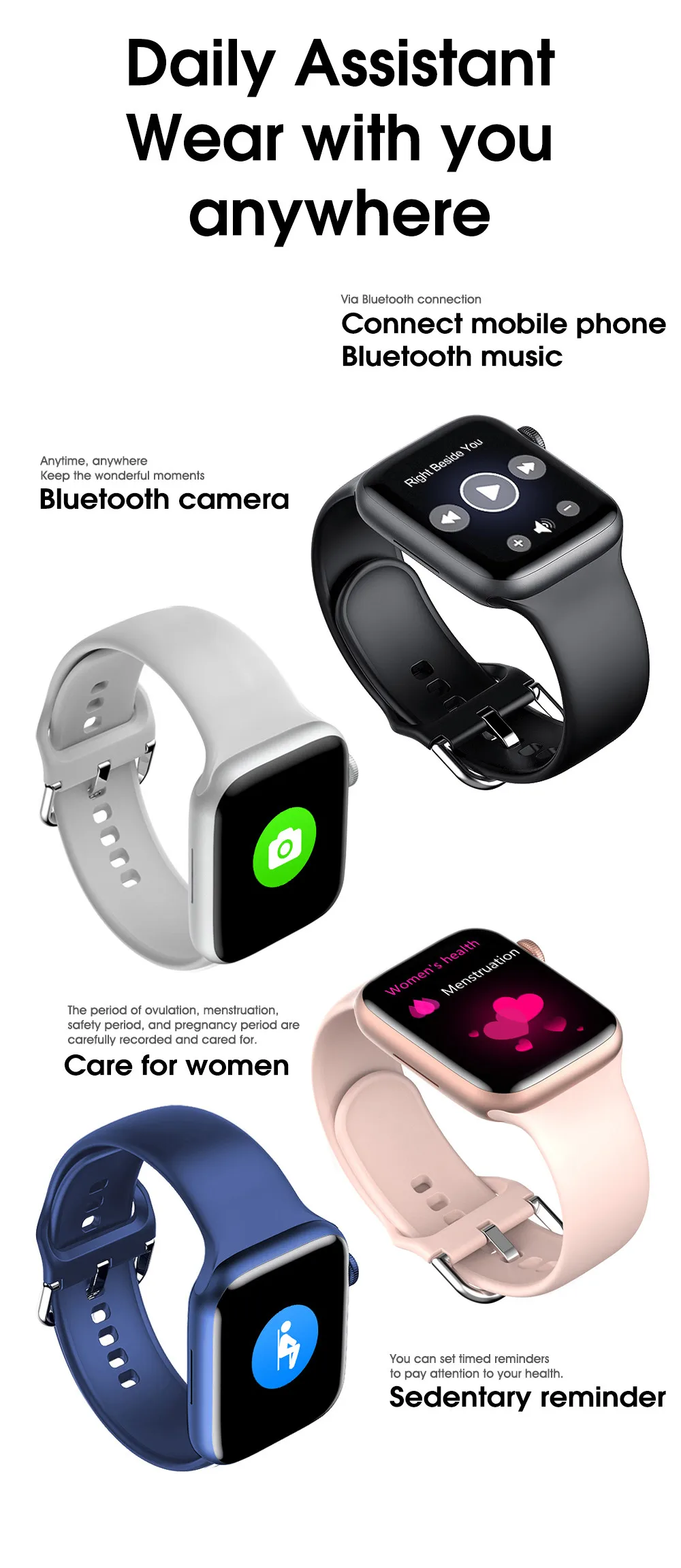 EnohpLX Original W27 Pro W17 Pro Full Screen Smart Watch 44MM Men W27 Smartwatch With Password Split IWO 16 PK DT7 plus X8 Max