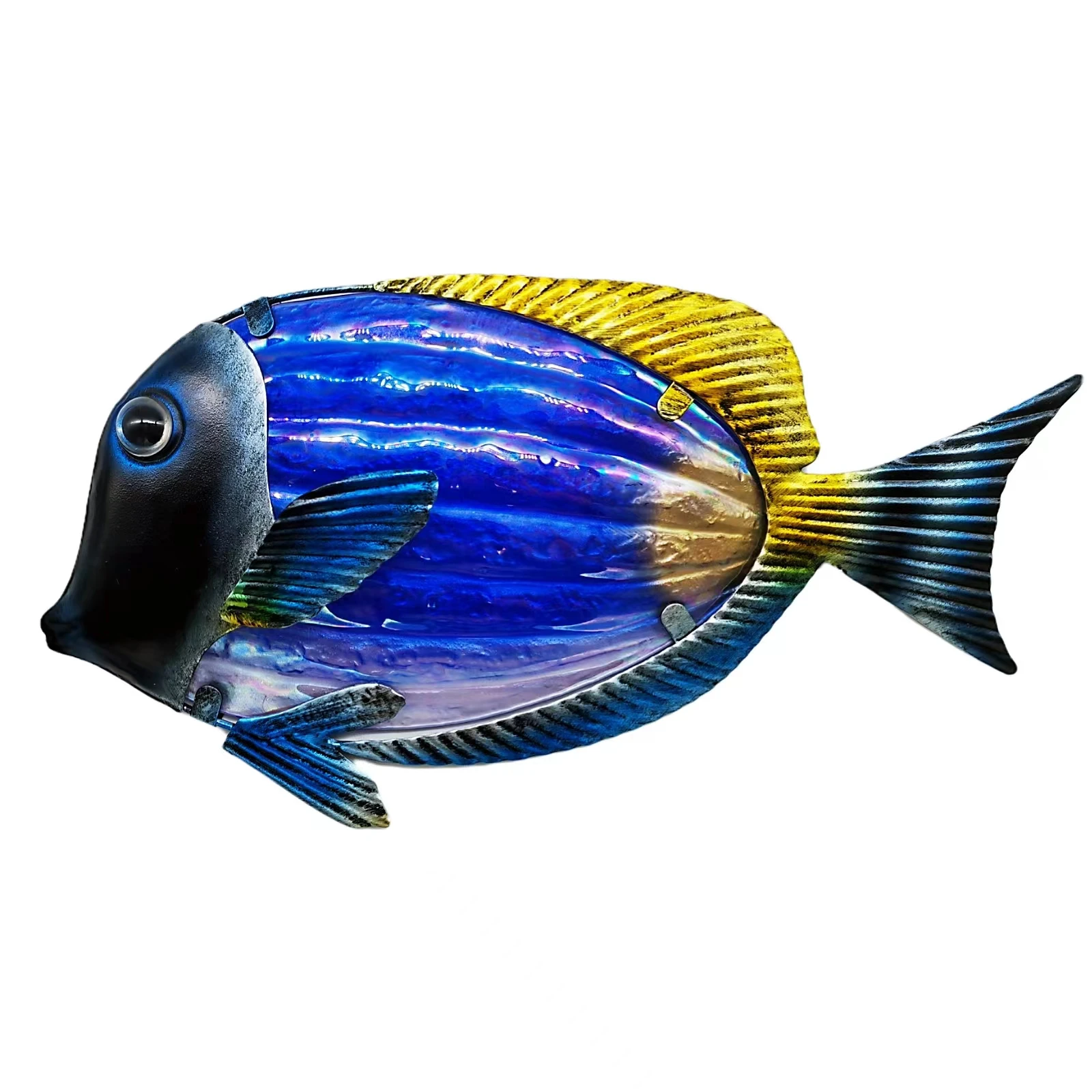 HomeMetalBlueFishWallDecorationGardenExteriorDecorativeOutdoor
