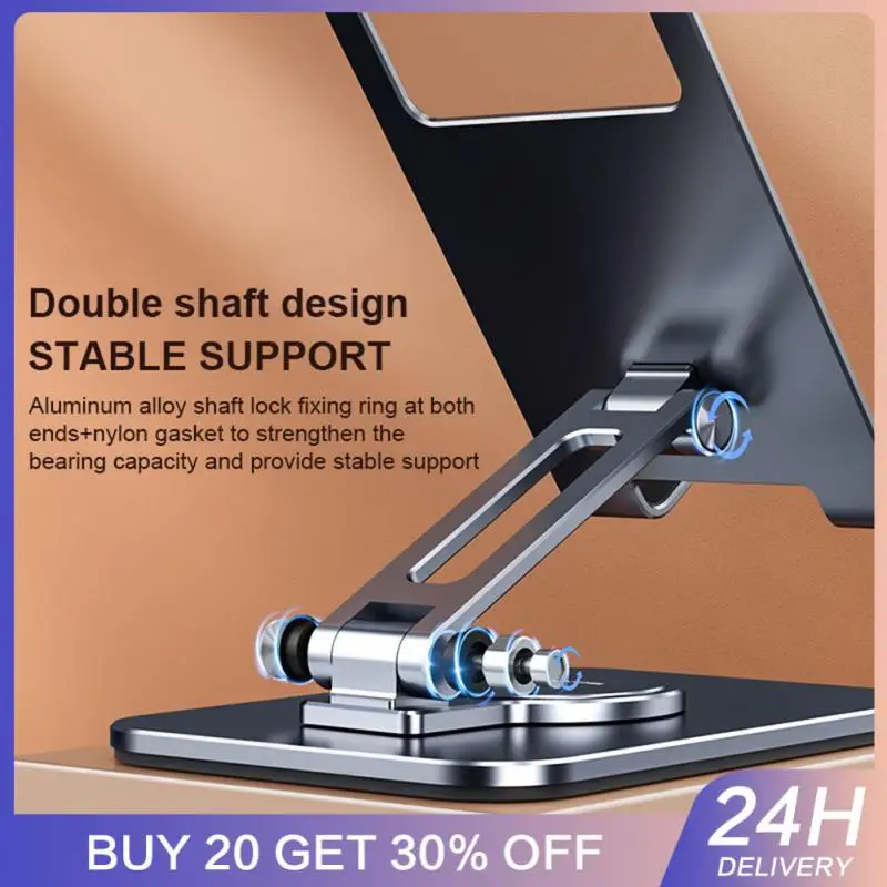 

Настольная подставка для телефона, вращающийся держатель для телефона, аксессуары для телефона, подставка для планшета из алюминиевого сплава, портативная складная