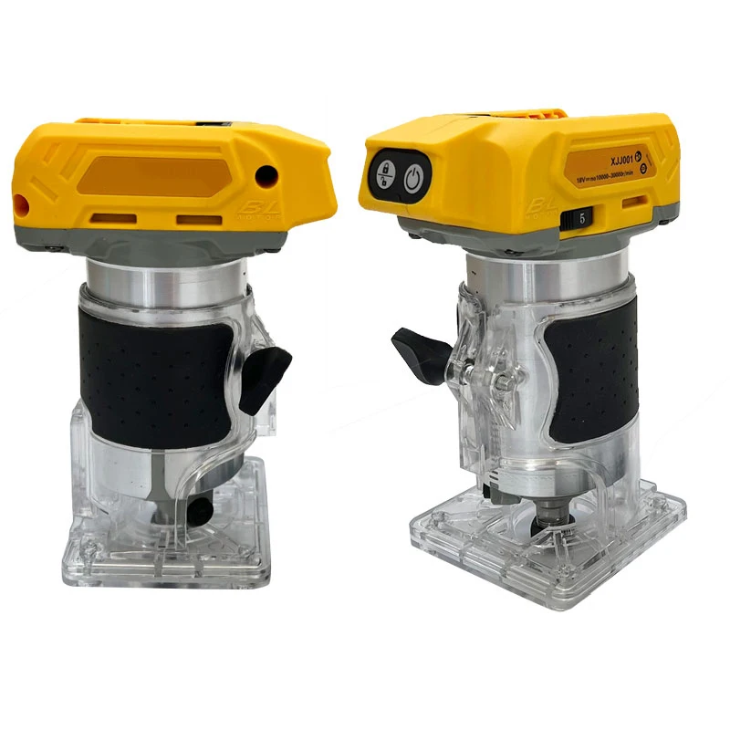 Fit Dewalt Brushless 33000RPM Electric Trimmer Cordless Wood Trimming Machine Wo