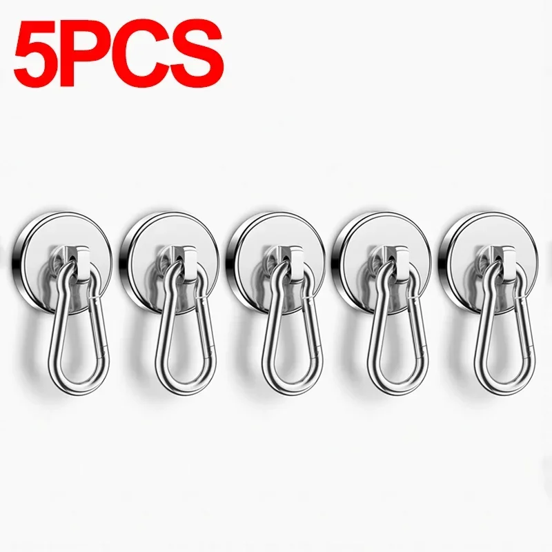 Strong Magnetic Swivel Hook with Heavy Duty Neodymium Magnet