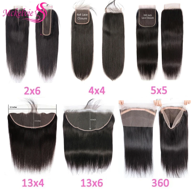 Lace Closure Straight Hair HD Transparent Lace Frontal Human Hair Natural 4x4 5x5 13x4 Closure Remy Human Hair Closure,Human Hair Lace Frontal