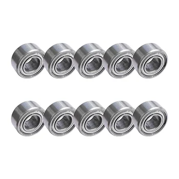10pcs High Speed Bearing Miniature 685ZZ Quiet Carbon Steel Strong Load Capability Replacement 5x11x5mm Power Transmission Parts