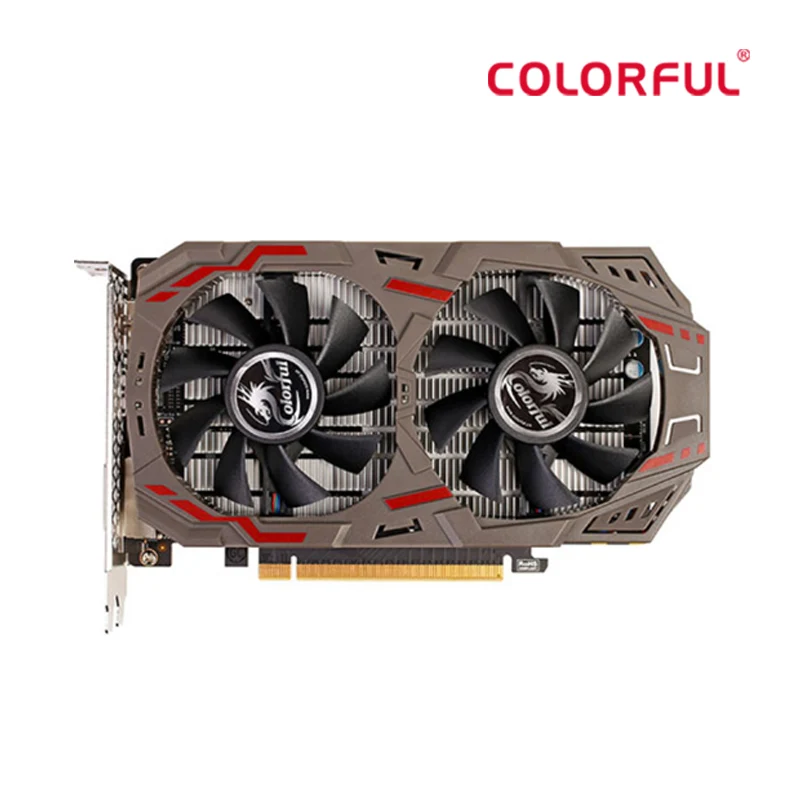 display card for pc Colorful Raphic Card GTX 960 1050 2 4GB 1060 3-5-6GB 1650 4GBVideo Cards GPU DVI HDMI DP AMD Intel Desktop CPU Motherboard gpu pc