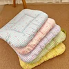 Chic Winter Pet Sleep Pad Dog & Cat Mats  Colorful with Bow Print Soft Cushion, Cute Kitty Nest Non-Slip Washable Cat Mat 5