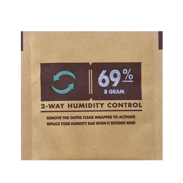 69% 62% 65% 72% 75% 84% 8g 60g Cigar Moisturizing Pack Humidity Control Pack Per Pack 69%Humidity Sealed Constant Humidity Pack - Image 2