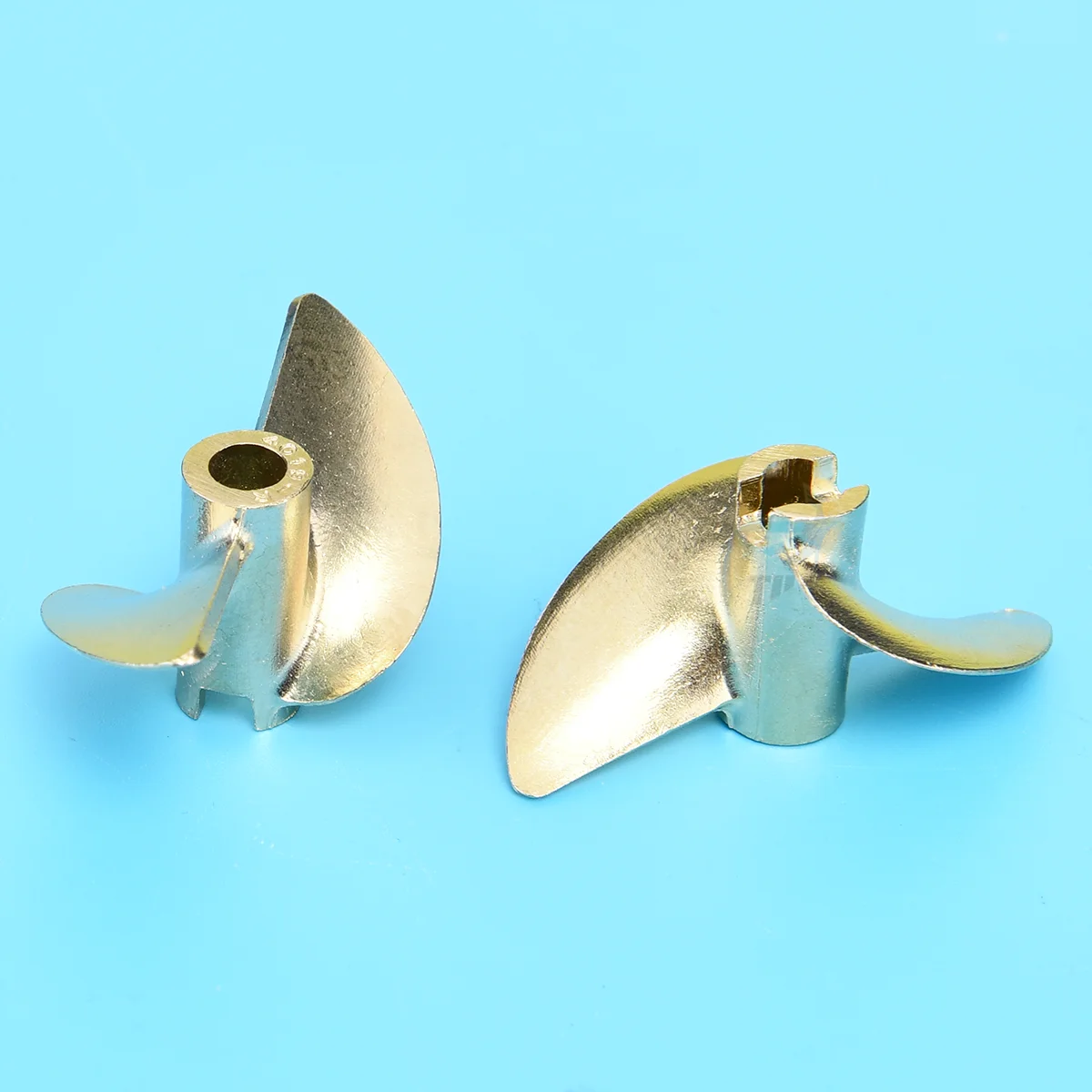 NA RC Boat Elice 4 Mm Shaft 3 Valvole 36 Mm 1.4 P/D Fan Shape Alloy Alluminio CCW Rotating Helice Props For RC Boat, 1 Pz - Foto 5