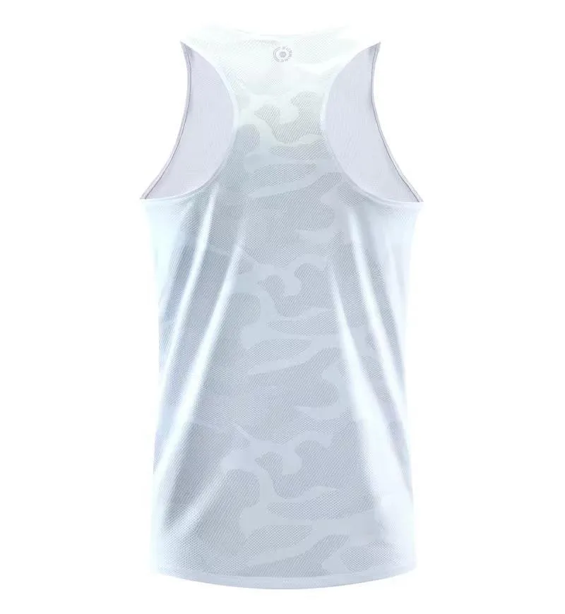 Magliette da corsa per adulti, uomo e donna, abbigliamento da palestra, canotta da uomo, t-shirt senza maniche per fitness, sport, esercizio fisico, basket, maratona - Image 6