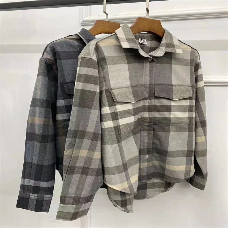 Рисунок 3 - Женская Повседневная рубашка в клетку