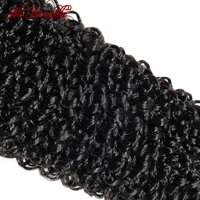 ALI ANNABELLE cheveux brésiliens bouclés cheveux paquets 100% cheveux humains armure paquet 1/3/4 pièces couleur naturelle Remy crépus bouclés paquets 4