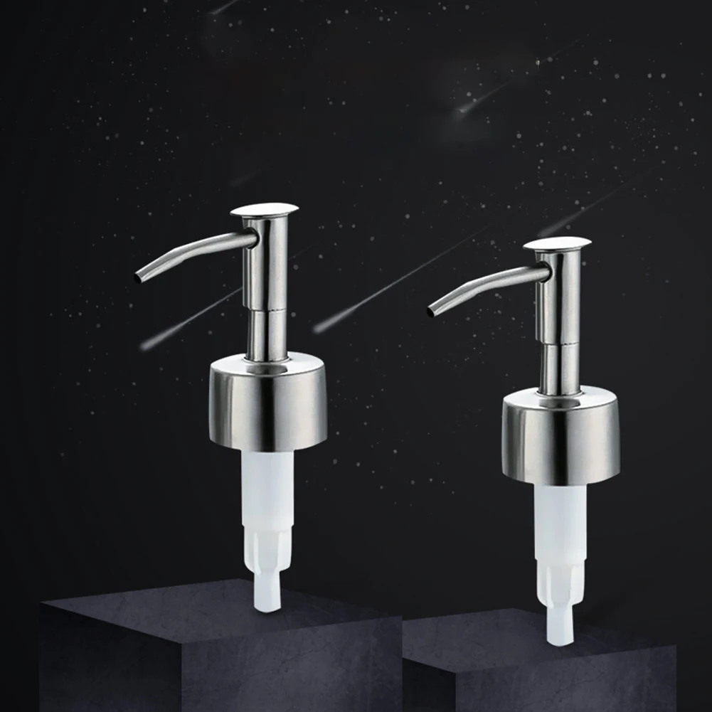 Soap Pump Head Liquid Lotion Dispenser Head Bathroom Liquid Soap Dispenser Toilet Hand Replace Lotion Shampoo Pump Tube 4