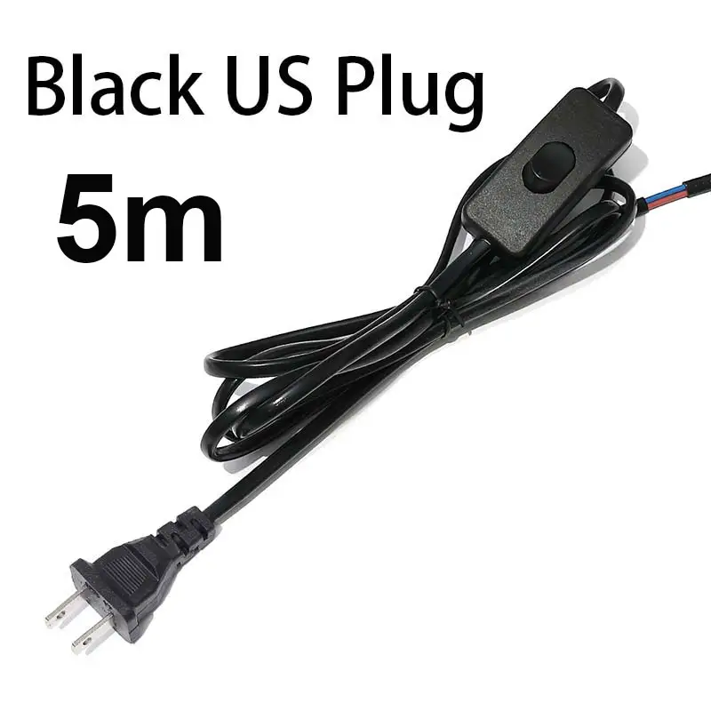 AC85-265V 660W 1.8m 3m 5m Electric Wire Lamp Switch Cable International Standard Power Cord With Switch Plug Copper Wire - Image 13