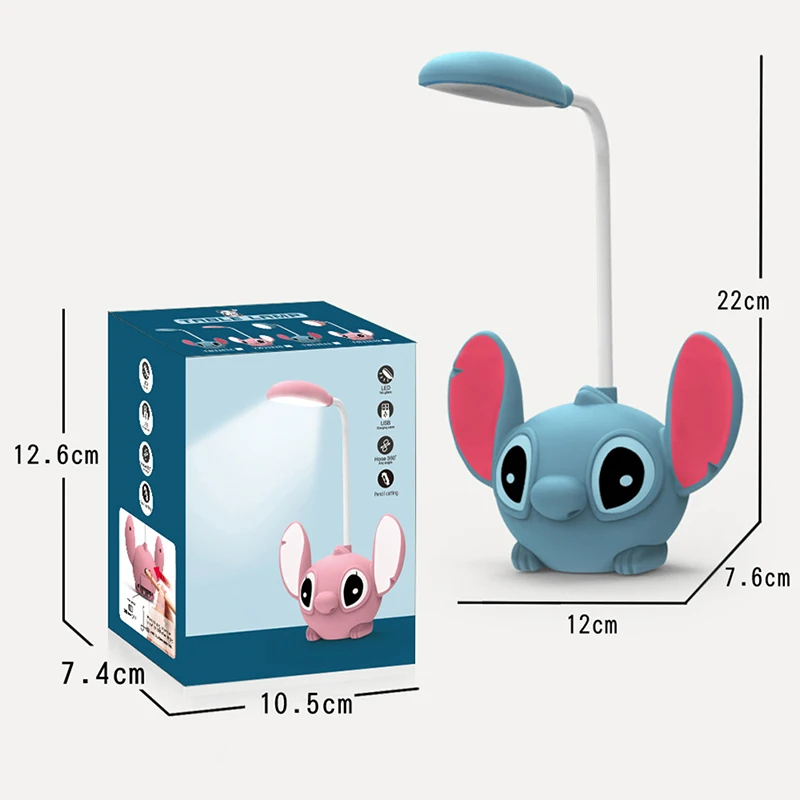 Réveil Disney CAN o Stitch pour enfants, lumière numérique, changement de  document LED, figurine d'action, jouets Kawaii, cadeau d'anniversaire