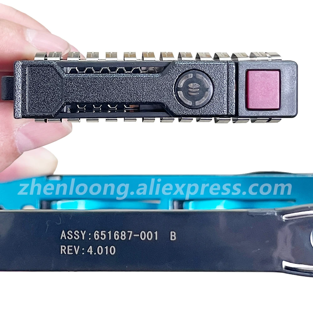 Bandeja de Hdd Caddy para hp Dl380 g8 G10 g9 651699 Dl360p Chip Led 651699001 Ml350e Ml310e 651687-001 2.5 Pol Sff Sas Sata 10 Pcs - Imagem 4