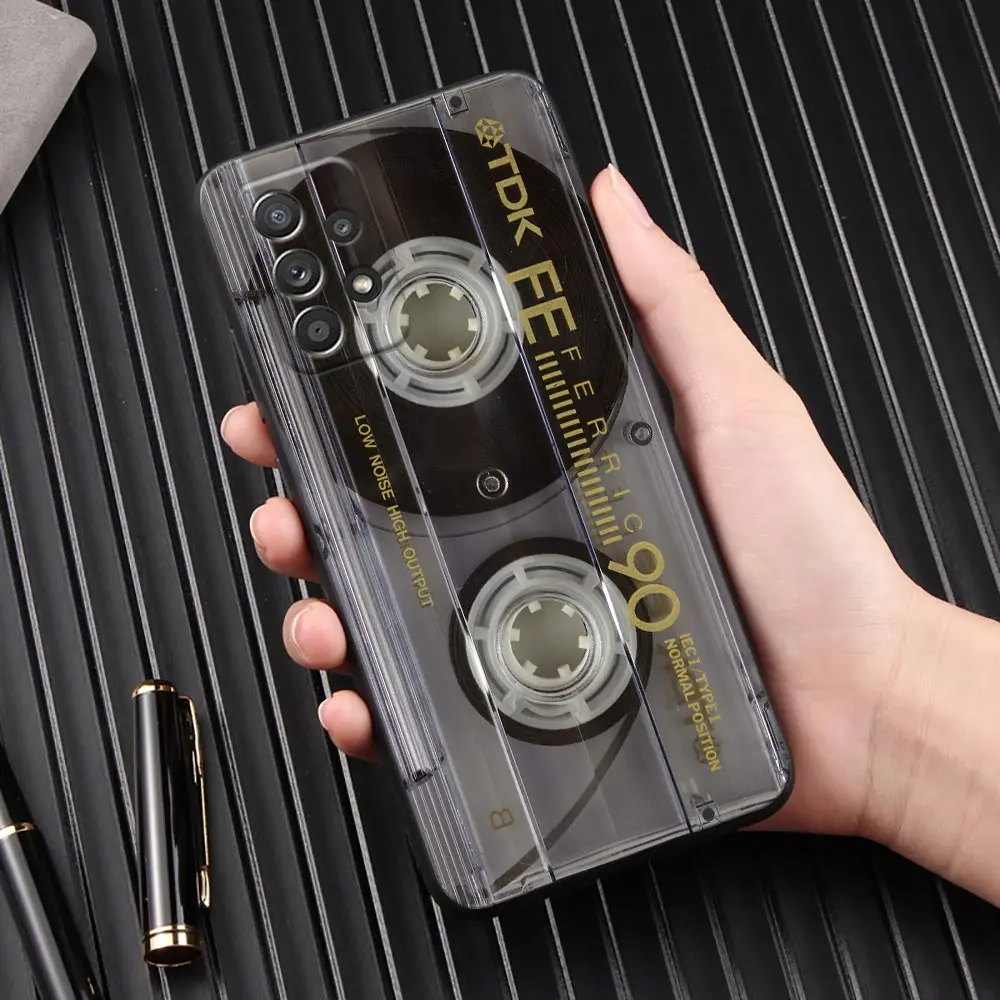 Retro Cassette Tape Design Circuit Board Phone Case Cover