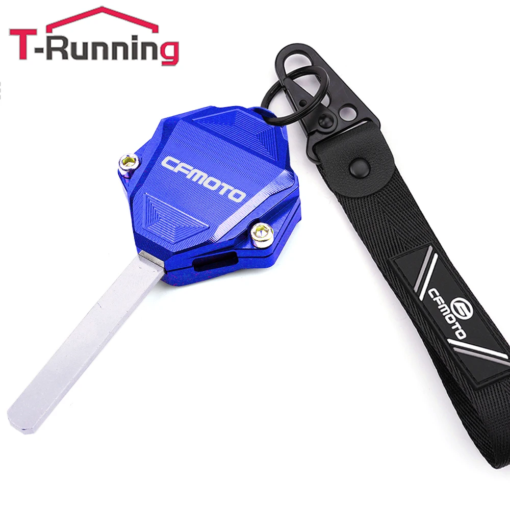 

For CFMOTO MT800 700CL-X 250SR 450SR MY22 CLX700 800MT MT 800 Motorcycle CNC Accessories Key Cover Case Shell Keychain Keyring