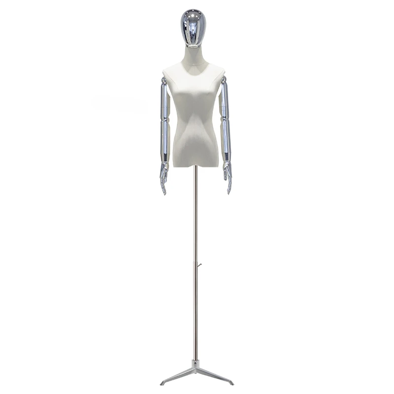 Galvani Sierte Frauen Erwachsene Schaufenster Puppen Weibliche Halbe Ederge Bekleidungs Geschasse Fenster Kleidung