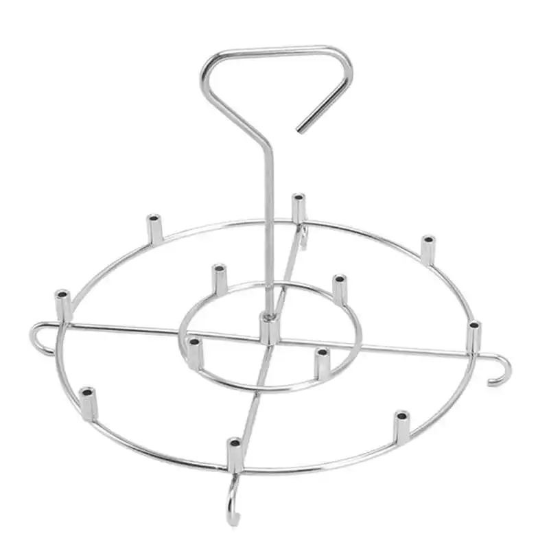 Fryer Skewer Stand for Foodi 6Qt 8Qt Vertical Skewers Holder with Stand Stainless Steel Fryer Accessories