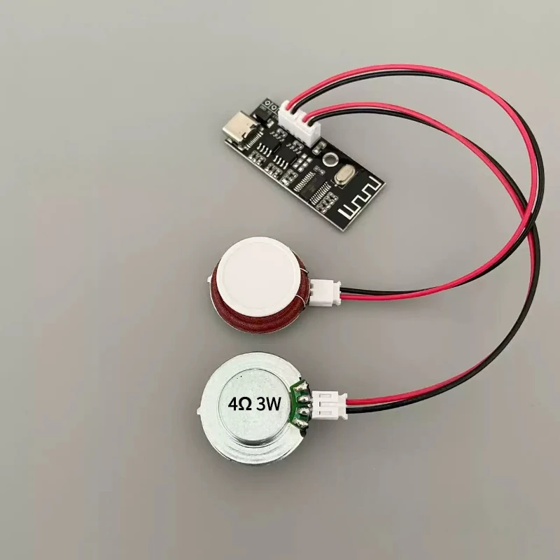 SOTAMIA 27mm Resonance Vibration Speaker 4 Ohm 3W DIY Bluetooth Speaker 5Wx2 Bluetooth Power Amplifier Audio Receiver Module 3