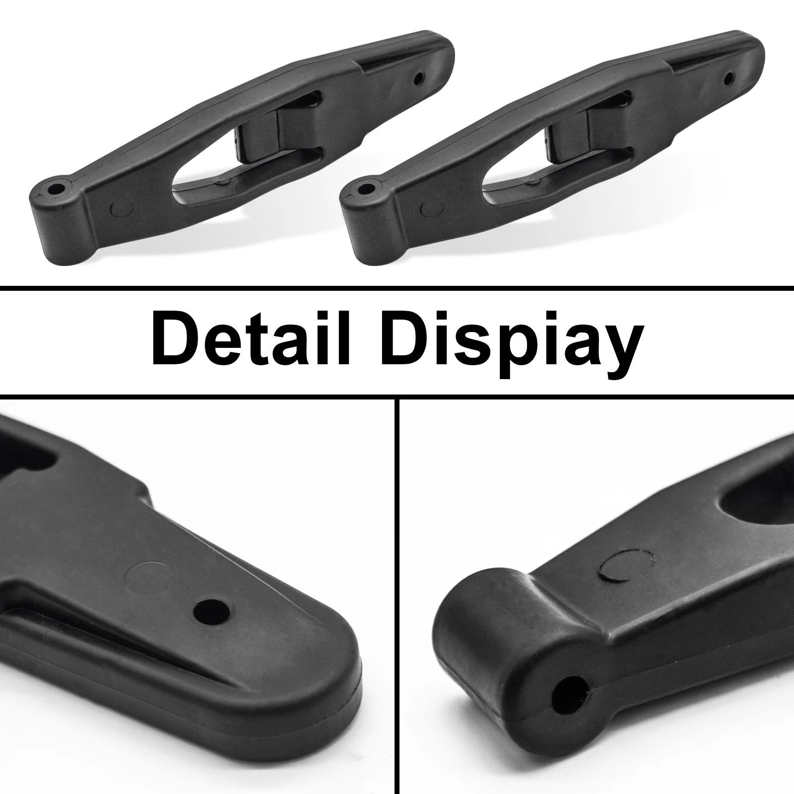 2PCS Hood Latch Base Fits For Peterbilt 357 367 377 378 379 388 389 L56-0001