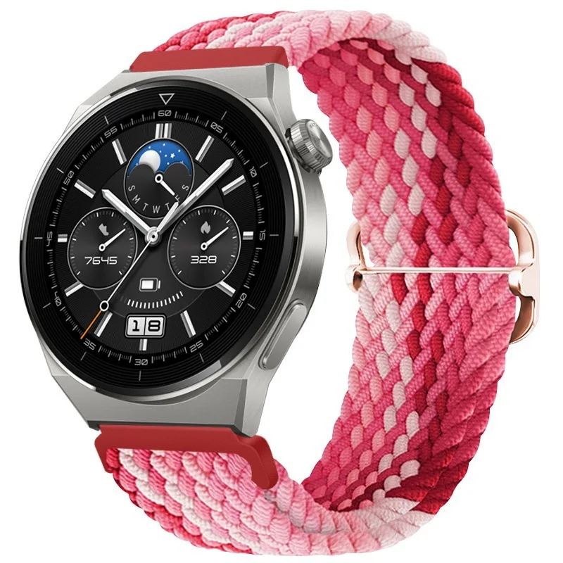 Braided Nylon Loop Smartwatch Strap - Universal Fit, 20/22mm