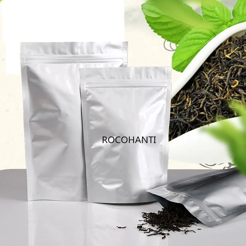 

Customized LOGO Printed Aluminum Foil Powder Pet Food Packaging Bag Stand up Pouch Plastic Mylar Zipper Tea Coffee Bag