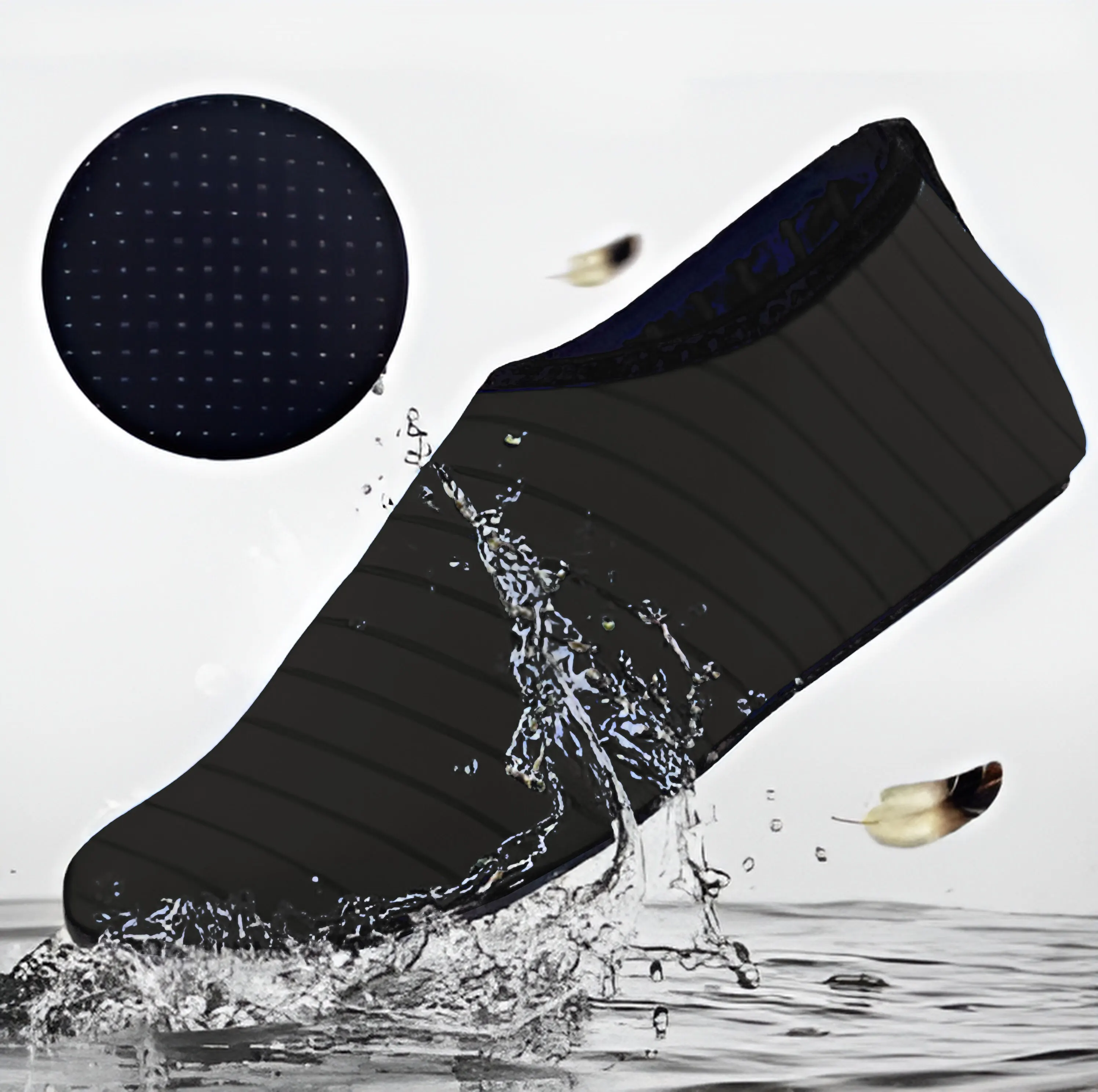 Water Shoes for Men Women Barefoot Quick-Dry Aqua Socks Slip-on for Beach Swim Surf Yoga Exercise