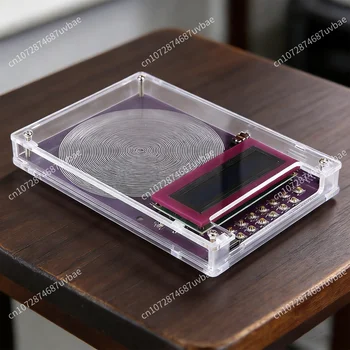 Generatore di Onde Schumann 7.83Hz, Generatore di Onde Sinusoidali a Frequenza Variabile 0.01-100000Hz con Display LCD, Sintonizzabile per Test di Laboratorio