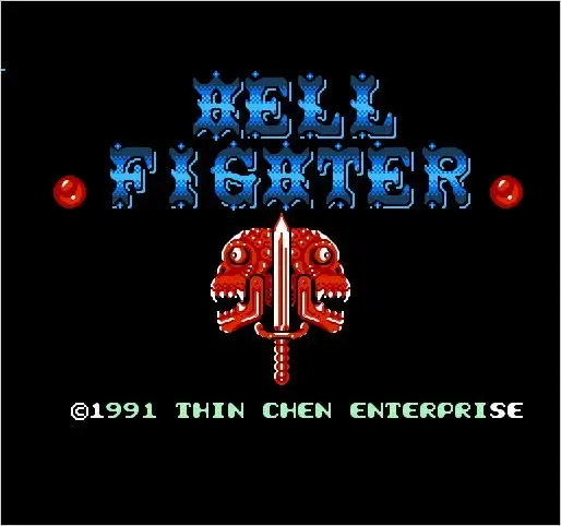 Hell Fighter Sachen Cartucho de Jogo para Nes fc Console
