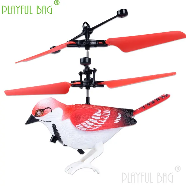 제스처 감지 제어 기능으로 하늘을 정복하는 재미있는 유도 새 항공기