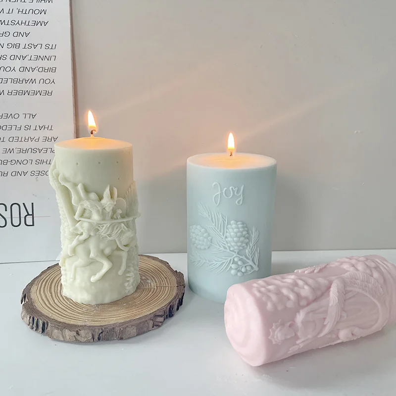 

Rose Bouquet Scented Candle Silicone Mold DIY Handmade Handicrafts Candle Making Plaster Soap Mould Home Decoration Tools