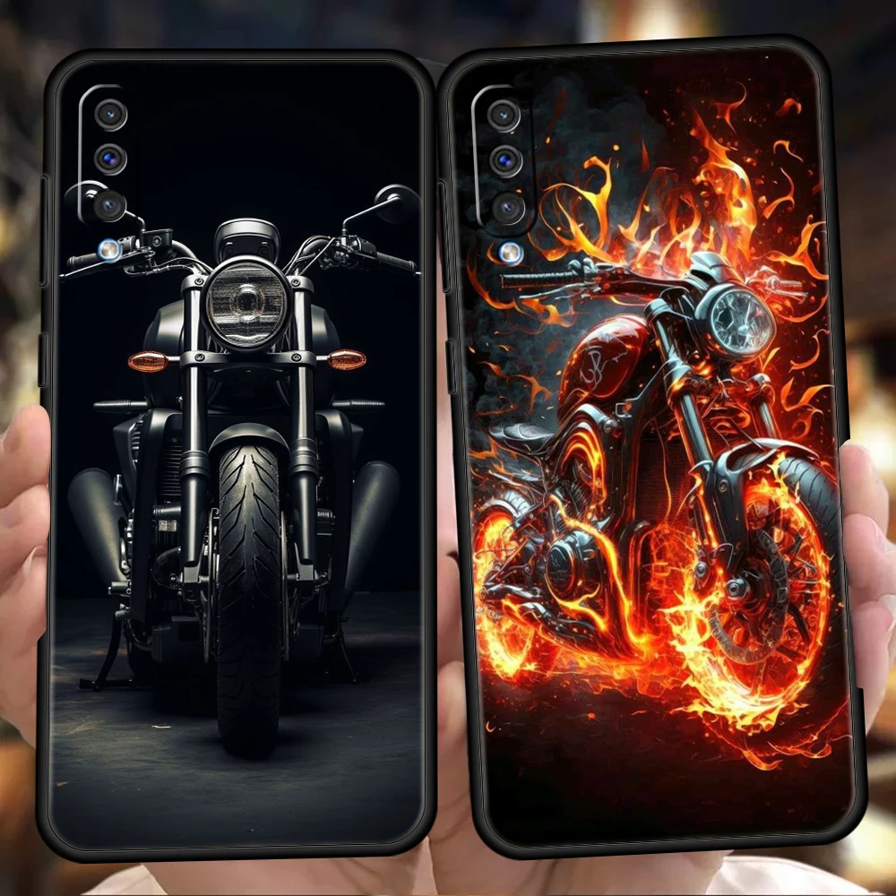 Durable Silicone Motorcycle Phone Case Cover