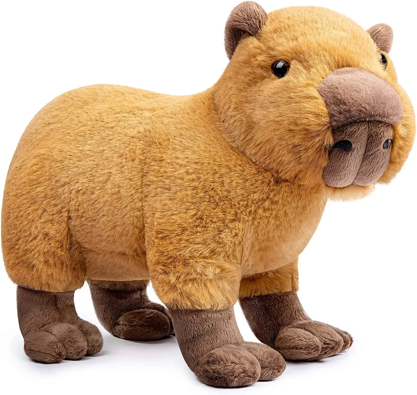 Doux Peluche Capybara Fluffy Poupée Plushies Capybara Enfants