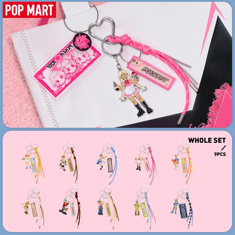 POP MART Peach Riot Rush Hour Series-Pendant Blind Box Mystery Box 1PC/9PCS POPMART Blind Box