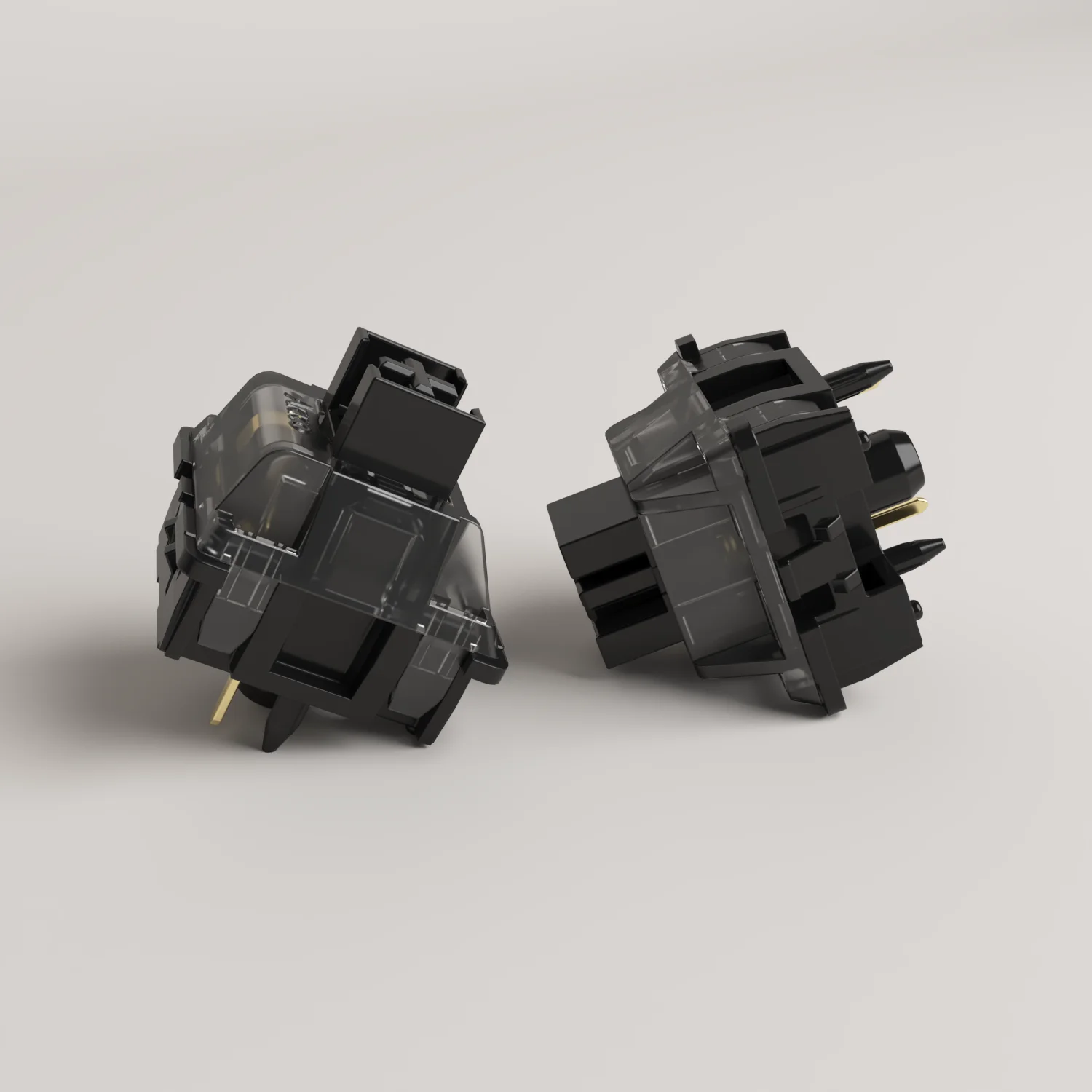 Akko V3 pro Cream Black Switches 5 Pin 55gf Linear Switch with Dustproof Stem Compatible with MX Mechanical Keyboard (45 pcs) - 3