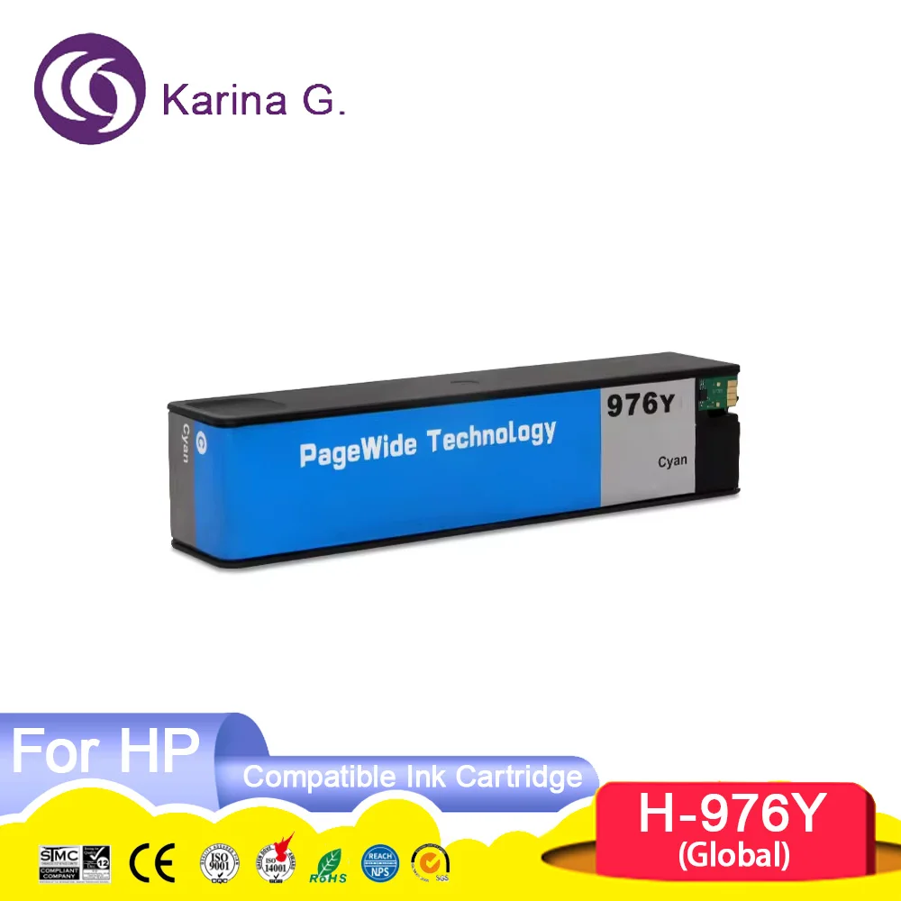 For 976Y Compatible Pigment Ink Cartridge for Pagewide pro 552dw/dn/577dw/z,Pa