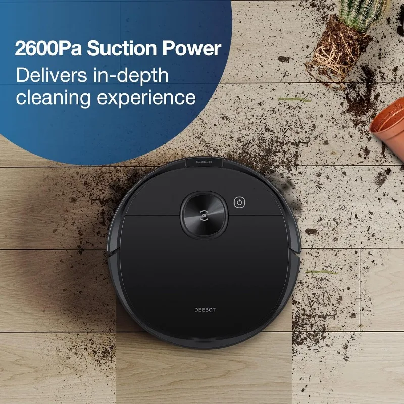 Robot Vacuum and Mop Laser Navigated 6