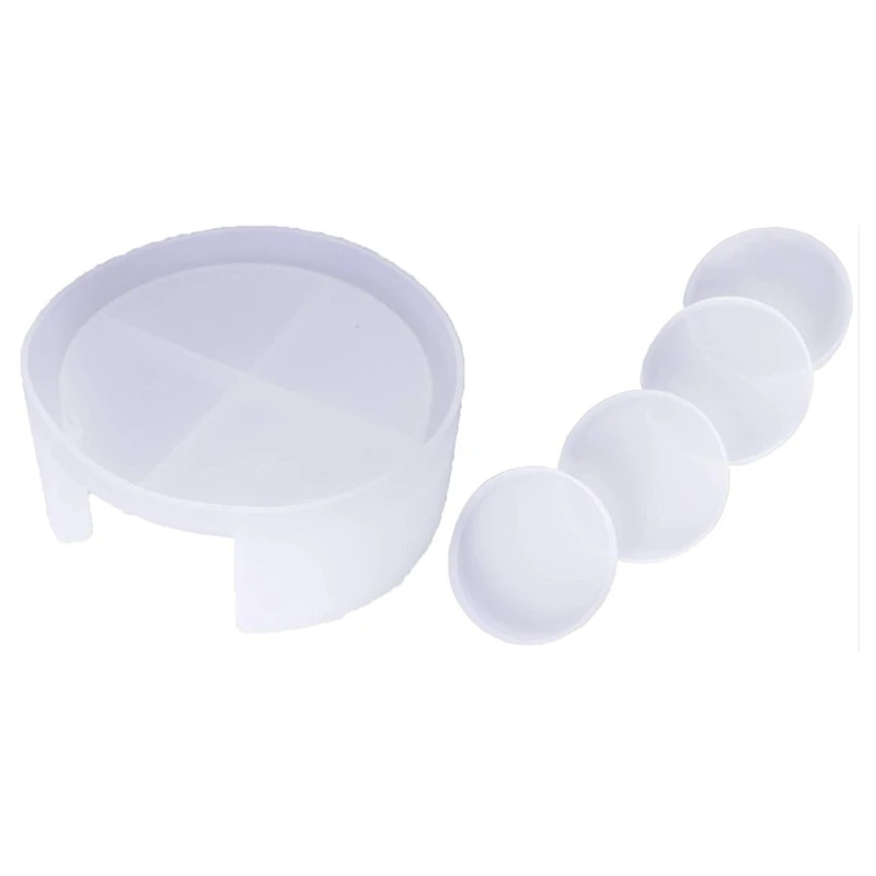 

Resin Casting Mold Plaster Soap Casting Epoxy Mould DIY Art Crafts Cup Mats Silicone Mold Handmade Home Decoration Mold
