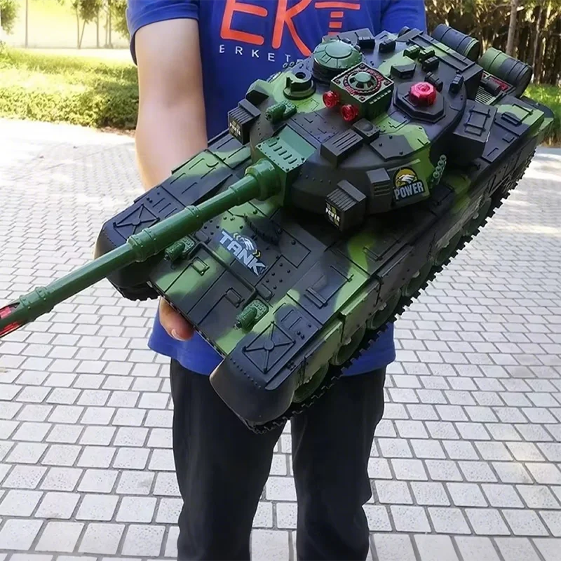 Char Robot RC Télécommandé 2.4GHz avec Effets Lumière et Son