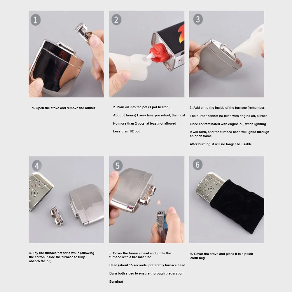 Portable Metal Outdoor Hand Warmer 5