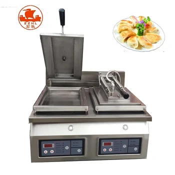 프라이드 만두 플랫 탑 팬, 만두 튀김 장비