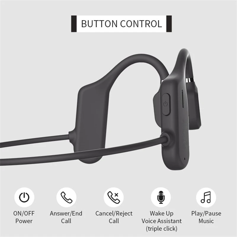 headphones for sale SHODA Openear Duet Bone Conduction Headphones Sports Headphones Bass Waterproof Wireless Earphone Headset raycon earbuds