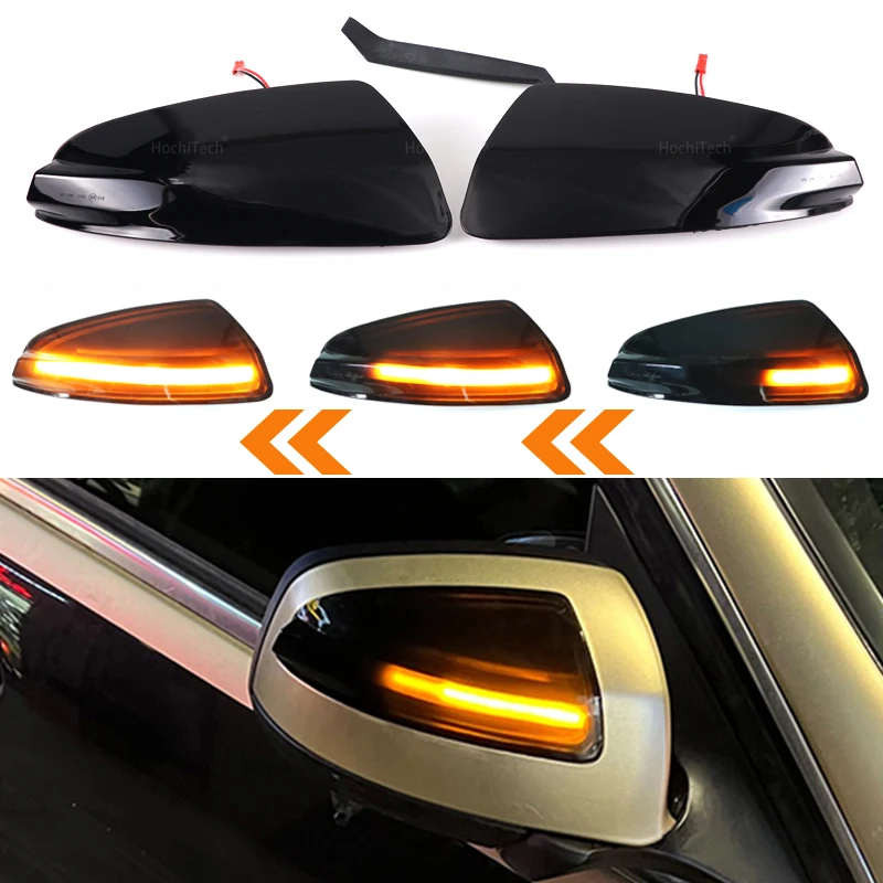 

For Mercedes Benz C Class W204 S204 2007-2014 C300 Viano Vito W639 LED Dynamic Turn Signal Light Side Mirror Indicator Blinker