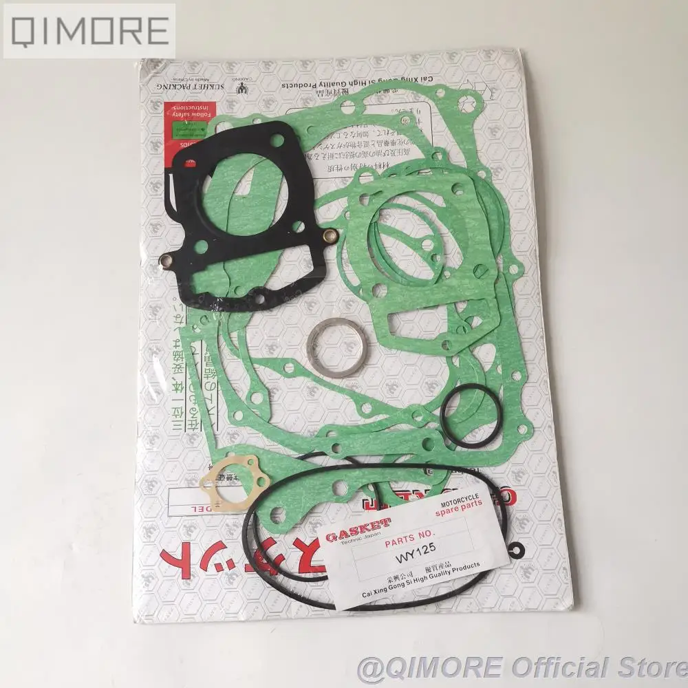 Complete Gasket Set For Motorcycle Wy125 Xl125 Cb125 Mcr125 Engines Gaskets & Seals AliExpress