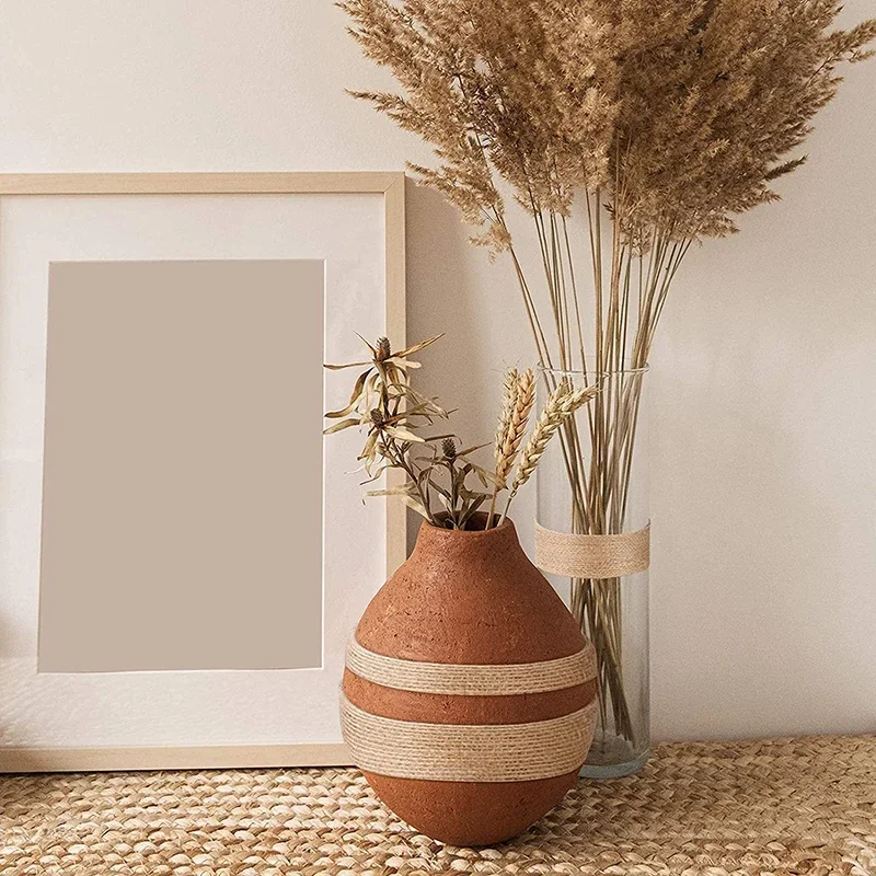 Burlap Fabric Roll 25/30/40/50/60/80/100/120/150mm Jute Ribbon for Gift Wrapping Craft Projects Wedding Home Decor Natural
