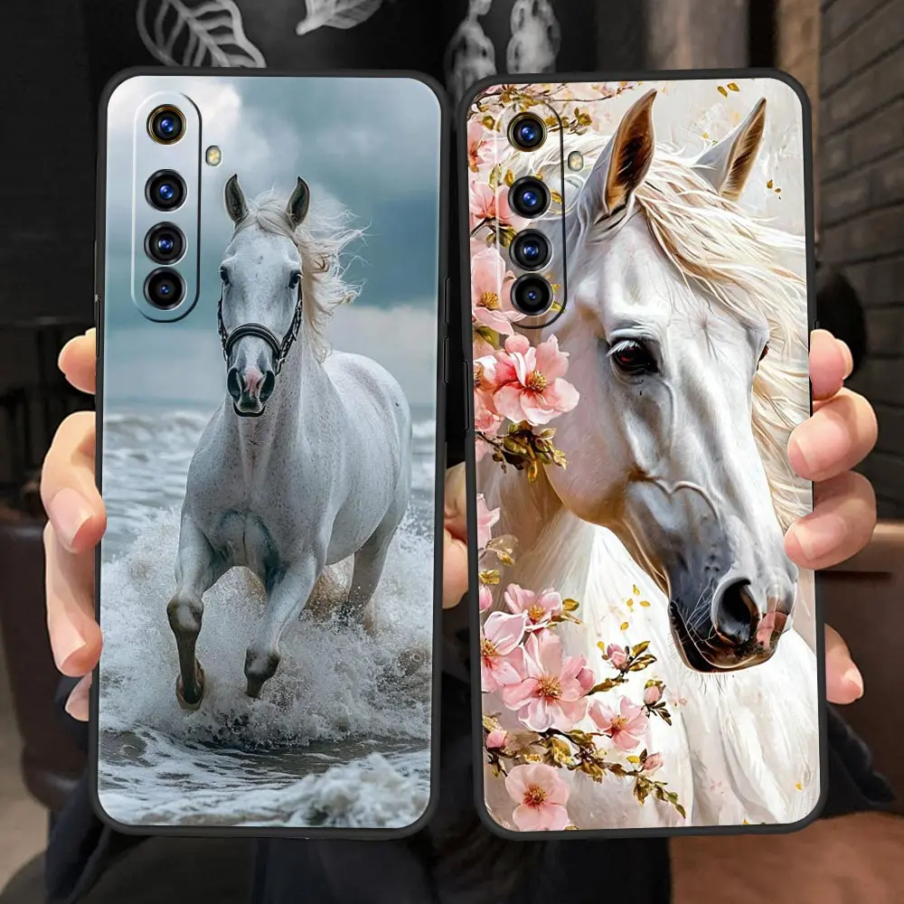 Horses Galloping Design Phone Case Cover
