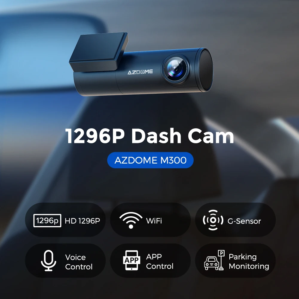 Upgrade AZDOME Car DVR M550 Pro Dash Cam 4K 5.8Ghz WiFi 2 or 3 Cameras Front /Cabin/Rear Cam GPS Night Vision Parking Monitor - AliExpress