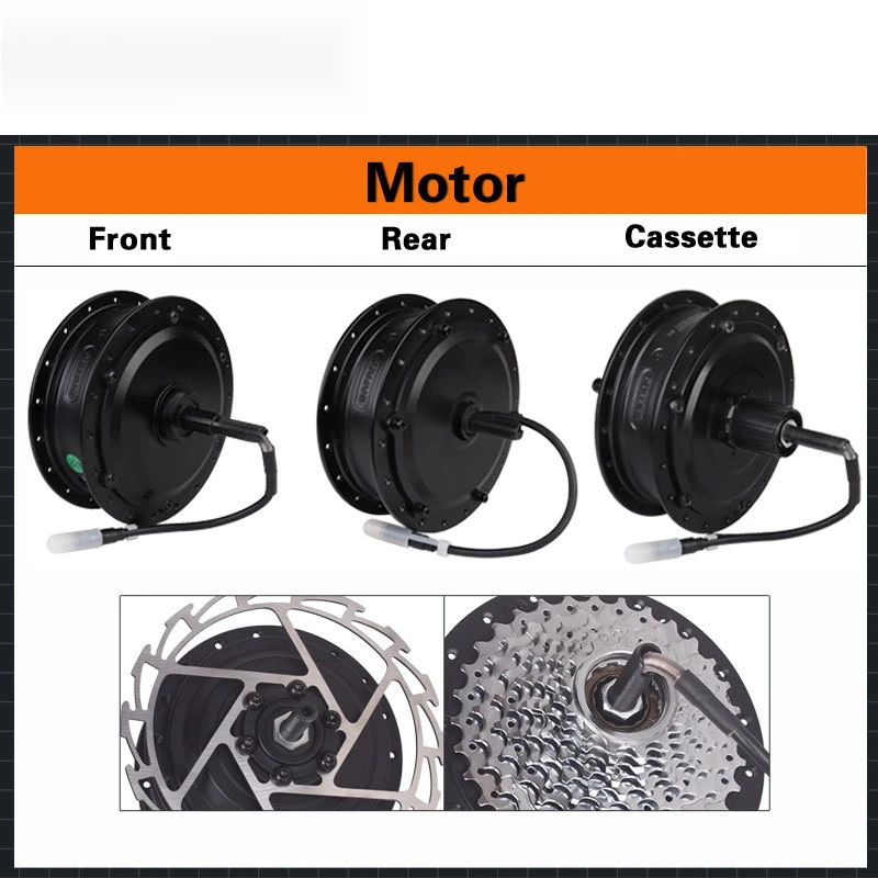 Bafang Gear Motor E-Bike Kit Assist Kit 500W Waterproof